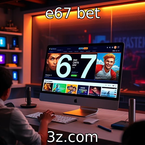 e67 bet - Evolução da experiência do usuário em sites de apostas